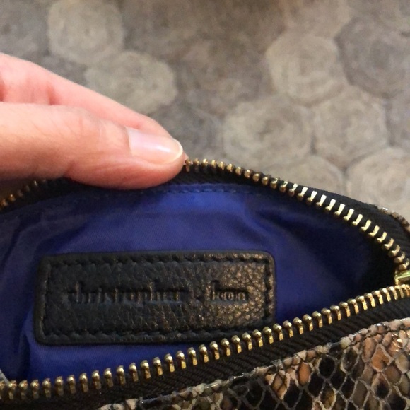 NWOT Christopher Kon cosemetic bag - Picture 2 of 8